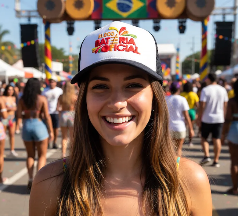 Boné de Carnaval Bloco Bateria Oficial